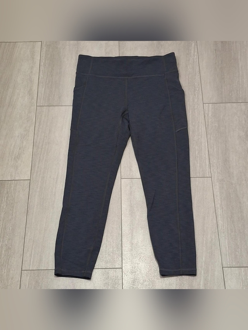 Lululemon Invigorate High-Rise Tight  Heathered Graphite Grey Size 10